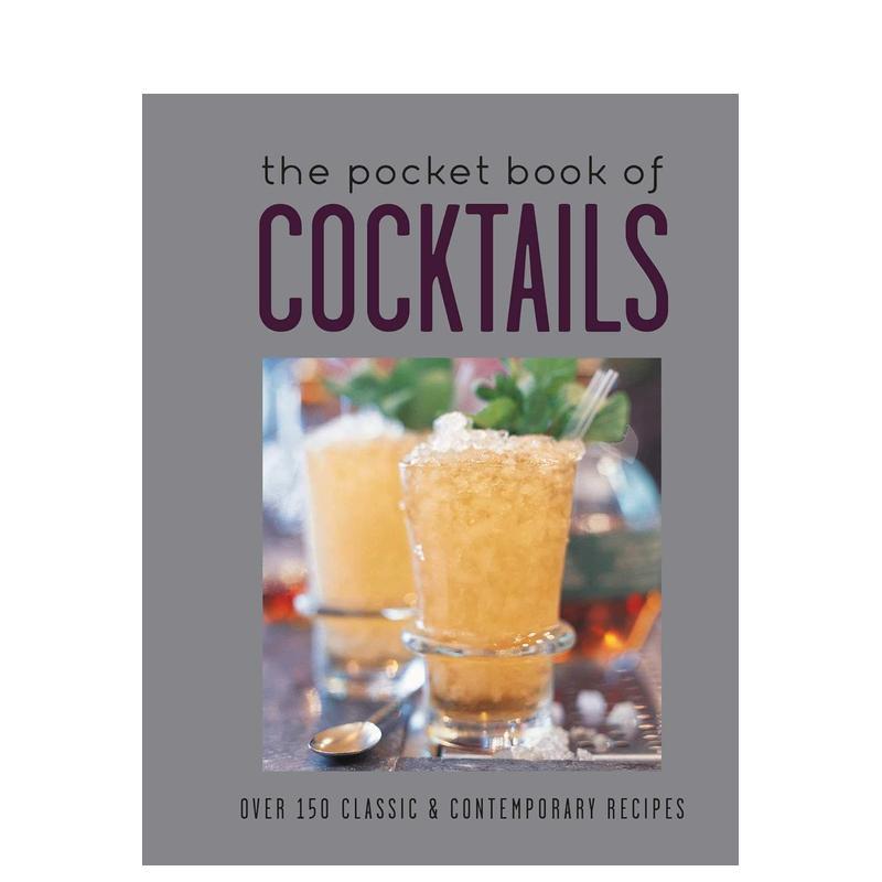【现货】鸡尾酒口袋书超过150款经典当代鸡尾酒The Pocket Book of Cocktails英文餐饮Ryl精装Ryland Peters&Small进口原版书9781