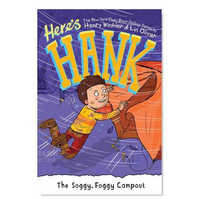 【预 售】这是汉克 8英文儿童章节书进口原版书HERE’s HANK 8平装Henry Winkler Random House (US)