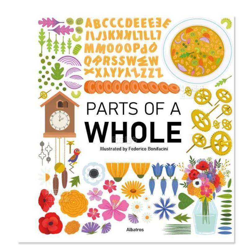 【预售】【井井有条】事物的组成英文儿童绘本知识百科进口原版外版书精装【Neatly Organized Things】Parts of a WholeMagda G