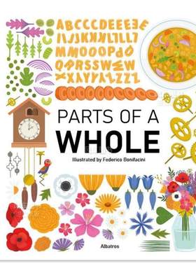 【预售】【井井有条】事物的组成英文儿童绘本知识百科进口原版外版书精装【Neatly Organized Things】Parts of a WholeMagda G