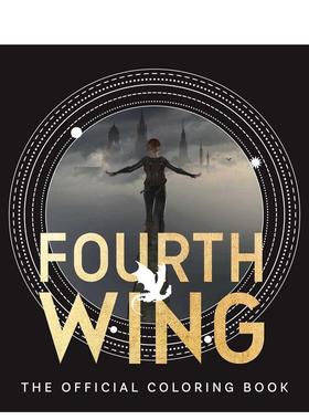 【现货】第四翼官方涂色本Fourth Wing The Official Coloring Book英文生活综合Andrews McMeelAndrews McMeel Publishing平装进