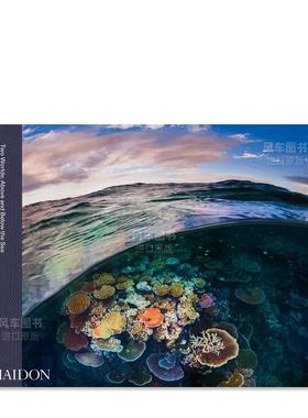 【现货】两个世界：海上和海底英文摄影自然景观精装进口原版外版书Two Worlds: Above and Below the Sea