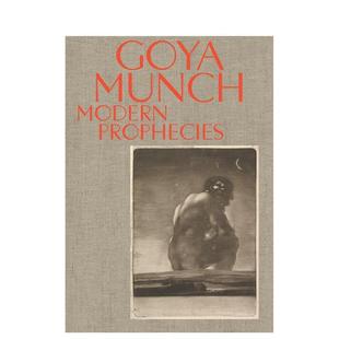 Munch 书9788284620244 现代预言Goya Bak Nielsen精装 Otte 戈雅与蒙克 英文外国美术19世纪Trine Museum进口原版 The 现货