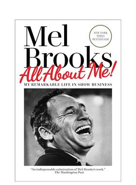【预售】关于我的一切梅尔布鲁克斯传记奥斯卡终身成就奖得主All About Me! 英文文学传记平装进口原版书Mel Brooks Cornerstone