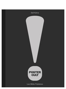 【预售】海报迷英文平面设计印刷版式色彩设计进口原版图书Poster CultLars Muller Publisher Dafi Kuhne