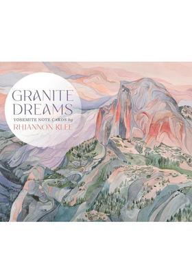 【预售】花岗岩之梦Granite Dreams英文艺术家艺术工作室盒装进口原版书Rhiannon Klee Williams Yosemite Conservancy