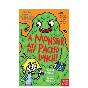 Packed 伊兹和朋友们 Izzy 便当 Friends Lunch Ate 11怪兽吃掉了我 Monster But 英文儿童桥梁书Pamela and 预售