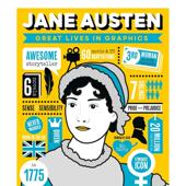 Editors精装 图像传记 Jane 简奥斯丁 Graphics 现货 Lives Books进口原 Great 9岁Button Austen英文青少年读物GMC