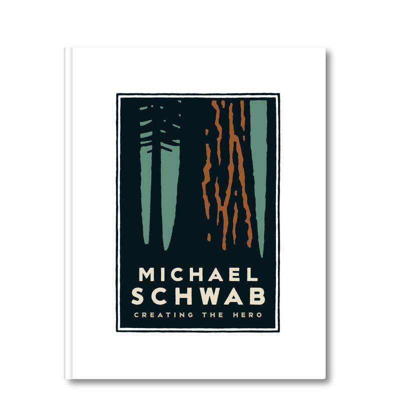 【预售】迈克尔施瓦布创造英雄Michael Schwab英文综合设计Michael Schwab精装Graphis Inc.进口原版书