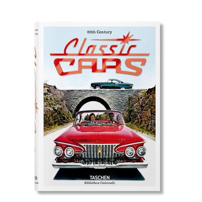 【现货】【TASCHEN】20世纪经典汽车【Bibliotheca Universalis】20th Century Classic Cars英文工业产品设计Phil Patton精装进口