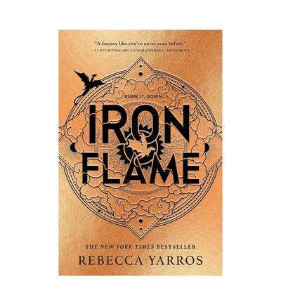 【预售】铁焰Iron Flame英文小说进口原版图书Rebecca YarrosPiatkus