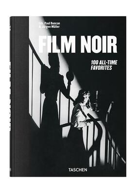 【预售】黑色电影 史上100部经典Film Noir. 100 All-Time Favorites英文影视Jürgen Müller? Paul DuncanTASCHEN精装进口原版书
