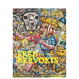 2019Fred Bervoets英文艺术家艺术工作室Paul Huvenne精装 Books进口原版 弗雷德贝尔沃茨2015 Hannibal 书9789492677907 预售