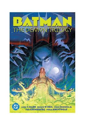 【预售】【DC Comics】蝙蝠侠恶魔三部曲2025 版Batman: The Demon Trilogy (2025 Edition)英文漫画图书Mike Barr精装进口原版书