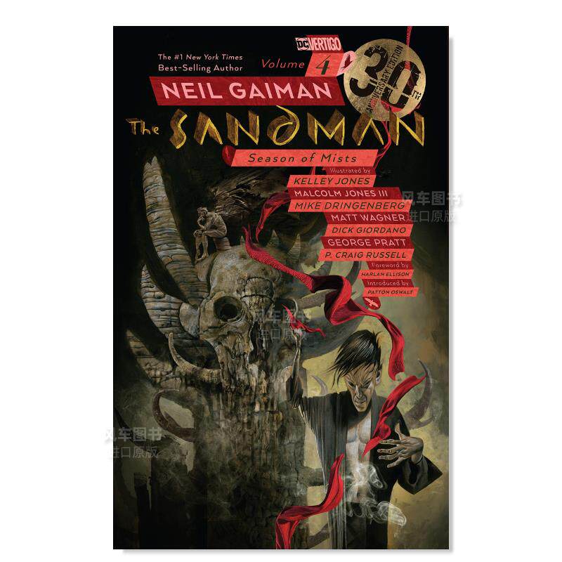 【预 售】睡魔第4卷英文漫画进口原版图书the sandman vol.
