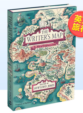 【现货】【T&H】作家们的地图虚构地图集英文旅行进口原版书精装14岁以上The Writer’s Map: An Atlas of Imaginary Lands Huw L