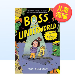 【预售】【冥界老大】第2册雪莉大战兽Boss of the Underworld英文儿童漫画Tor Freeman平装Hodder Children books6-9岁进口原版书