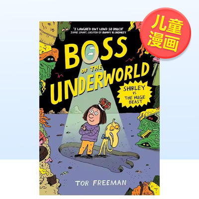 【预售】【冥界老大】第2册雪莉大战兽Boss of the Underworld英文儿童漫画Tor Freeman平装Hodder Children books6-9岁进口原版书