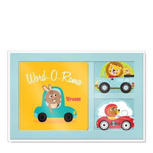 【现货】火车呜呜声英文儿童趣味进口原版书精装Word-O-Rama: Vroom Yoyo Books著Yoyo Books出版