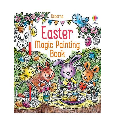 【现货】复活节涂色书Easter Magic Painting Book英文儿童趣味3-6岁平装Abigail Wheatley and Elzbieta Jarzabek进口原版书Usbo