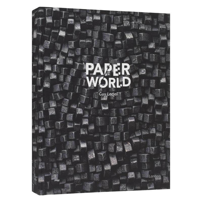 【预售】【比利时艺术家Guy Leclef】纸世界Paperworld英文外国美术当代Guy LeclefLannoo Publishers精装进口原版书9789401486743
