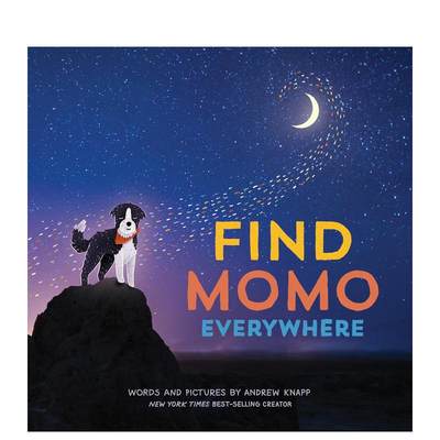 【预 售】到处寻找Momo英文儿童绘本自我认知情绪管理进口原版书精装Find Momo Everywhere3-6周岁Andrew Knapp著Quirk Books出版