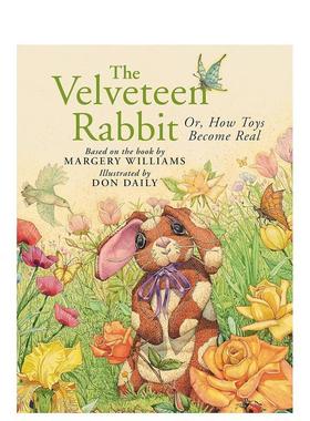 【预售】天鹅绒兔子The Velveteen Rabbit英文儿童故事6-9岁纸板书进口原版书Don Daily  Margery Williams Running Press