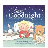 现货 6岁进口原版 道晚安Say Manning精装 Publishing3 Goodnight英文儿童趣味Emily Templar 书9781783707904