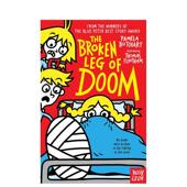 The Friends Izzy Doom英文儿童桥梁书Pamela Broken Leg and 预售 10断腿惊魂记 Butchart平装 Nosy 伊兹和朋友们