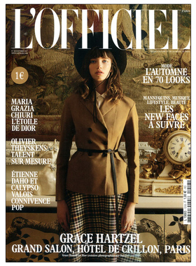 【订阅】L Officiel Paris 女性时尚杂志 法国 法文原版 杂志期刊 进口 年订6期 生活类 女性潮流 穿搭服饰服装杂志 D048