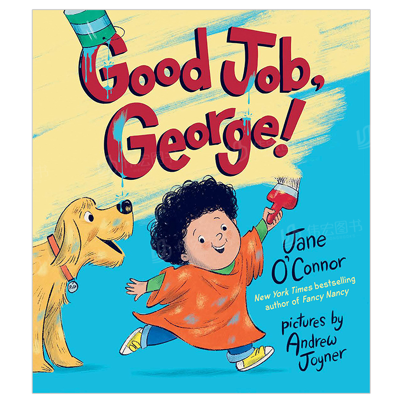 【现货】好样的乔治！英文儿童绘本动物生态环保进口原版书精装Good Job， George! Jane O’Connor著Flamingo出版
