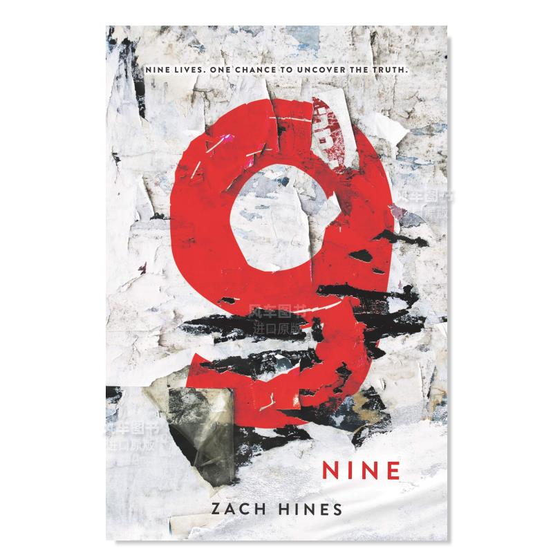 【现货】九个 Nine英文儿童原版图书外版进口书籍HINES ZACH