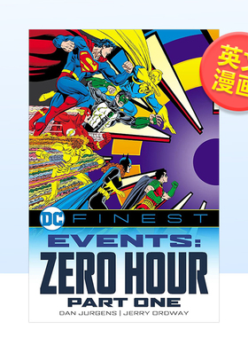 【预售】【DC FINEST】零时大事件 卷1Events Zero Hour 1英文漫画进口原版书DC Comics平装Various