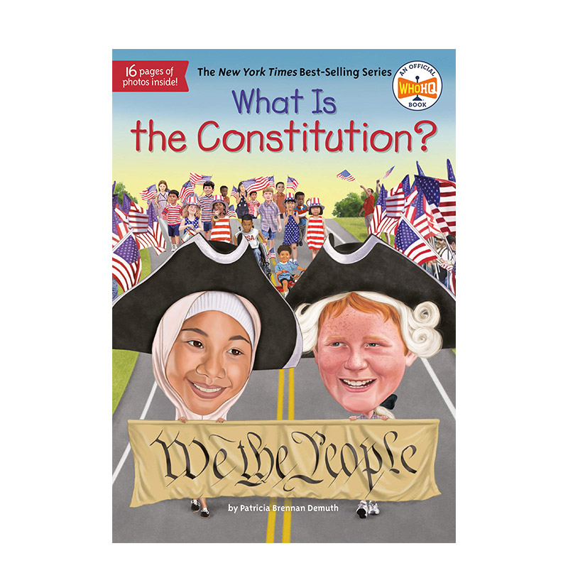 【预售】什么是宪法?英文儿童章节书进口原版图书WHAT IS THE CONSTITUTION?DEMUTH, PATRICIA BRENNAN著Random House(US)出版