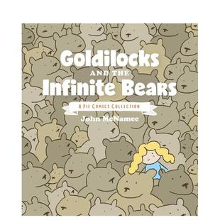 【现货】【Pie漫画系列】金发姑娘和数不清的熊【 A Pie Comics Collection】Goldilocks and the Infinite Bears英文儿童漫画Joh