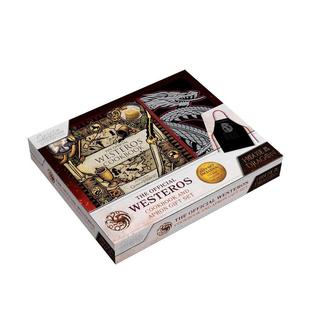 赠围裙The Cookbook 预售 游戏维斯特洛官方食谱 精装 书 Set英文餐饮Insight Official 权力 Apron and Westeros 进口原版 Gift