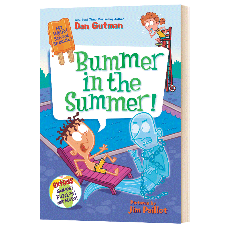 【现货】【我的怪学校】特辑:夏天的失意!英文儿童章节书进口原版书My Weird School Special: Bummer in the Summer! Gutman