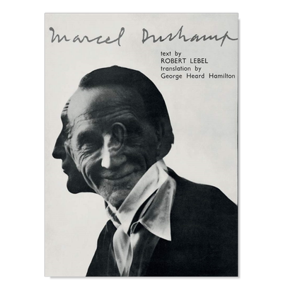 【预售】马塞尔·杜尚英文外国美术20世纪进口原版外版书精装Marcel DuchampJean-Jacques LebelHauser & Wirth