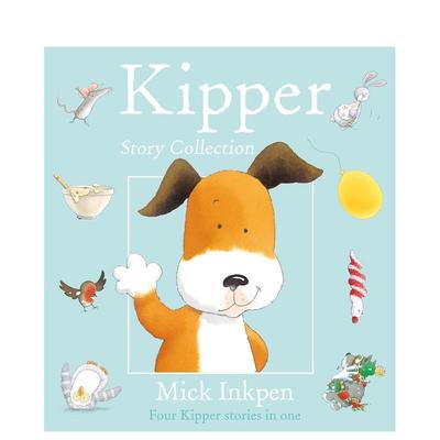 【预售】小狗奇普4册故事本套装Kipper Story Collection Kipper Kipper’s Birthday英文儿童绘本人际关系3-6岁平装进口原版书M