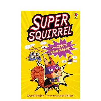 【现货】谜题故事松鼠与疯狂造雨者【Puzzle Stories】Supersquirrel and the Crazy Rain Maker英文青少年读物Russell Punte