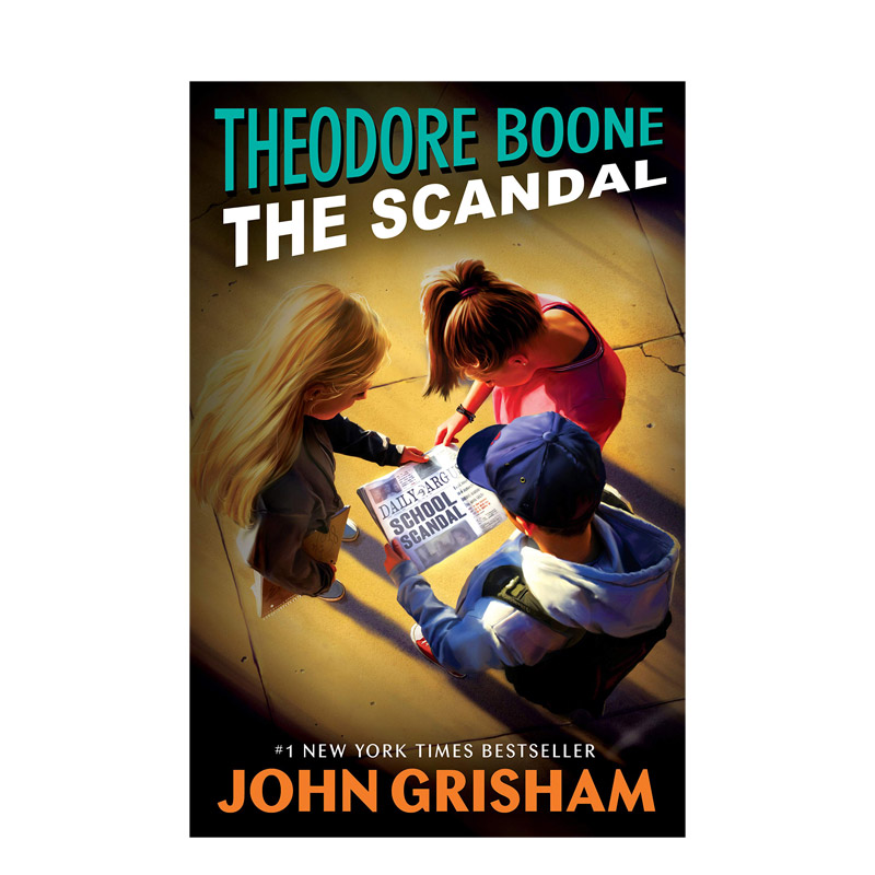 【现货】西奥·布恩的丑闻英文儿童章节书进口原版书THEO BOONE 6 SCANDALGRISHAM Random House(US)