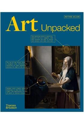 【现货】艺术解析50件艺术杰作Art Unpacked : 50 Works 英文艺术总论历史理论评论Matthew Wilson精装Thames 进口原版书97805000