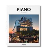 书9783836536462 皮亚诺 现货 PIANO英文建筑设计建筑师工作室Philip TASCHEN Architecture 进口原版 Basic Jodidio精装