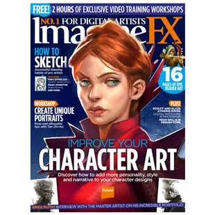 F070 年订13期 实战教学 订阅 Imagine 英文原版 CG动画设计杂志 英国 杂志期刊 CG界时尚 进口 各种电脑绘图技巧
