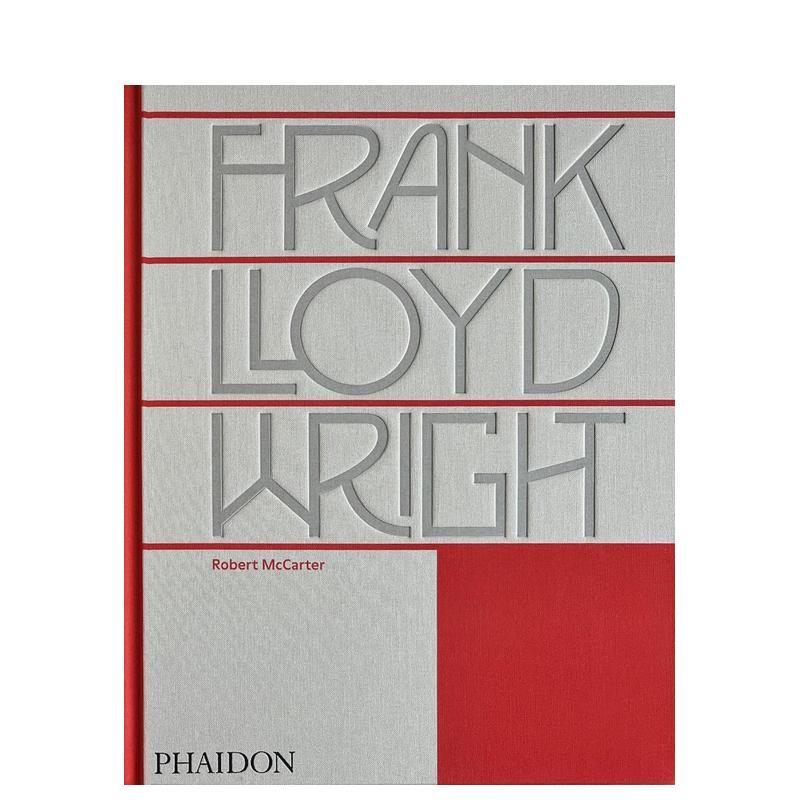 【现货】弗兰克劳埃德赖特Frank Lloyd Wright英文建筑设计建筑师工作室Robert McCarter精装Phaidon Press进口原版书97818386687