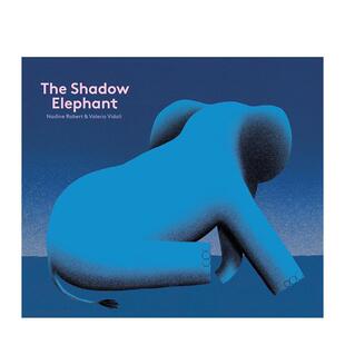 Robert精装 书9781592703128 有阴影 Books进口原版 Lion Enchanted Elephant英文儿童绘本插画师Nadine Shadow 大象The 预售