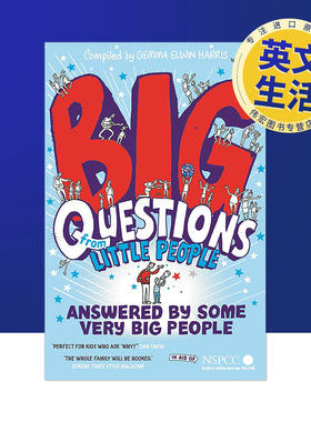 【现货】小人物大问题大人物回答英文生活综合Big Questions From Little People . . . Answered By简装进口原版书Gemma Elwin