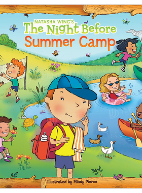 【预售】夏令营前一晚英文儿童绘本自我认知情绪管理进口原版外版书平装The Night Before Summer CampWingGrosset & Dunlap