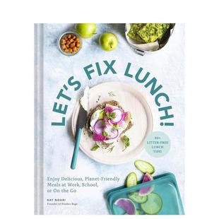 Fix Lunch Books进口原版 现货 书9781797205731 Chronicle 健康轻午餐Let’s Nouri精装 英文餐饮Kat