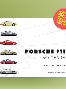 【预售】保时捷911系列：60年英文工业产品设计进口原版图书Porsche 911 60 Years精装Randy Leffingwell著Motorbooks14岁以上